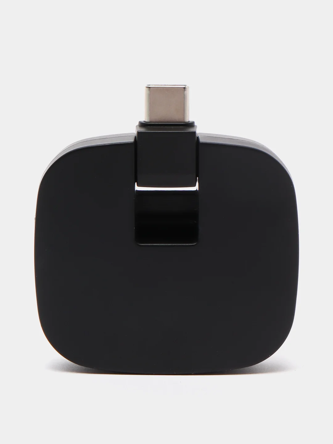 Черный хаб-разветвитель Type-C Hoco HB11, на 3 USB 2.0
