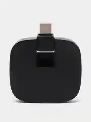 Черный хаб-разветвитель Type-C Hoco HB11, на 3 USB 2.0