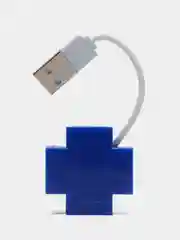 Голубой xaб Smartbuy 6900 USB 2.0, на 4 порта