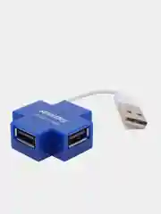 Голубой xaб Smartbuy 6900 USB 2.0, на 4 порта