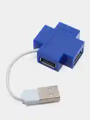 Голубой xaб Smartbuy 6900 USB 2.0, на 4 порта