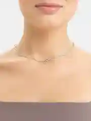 Белый цепочка на шею