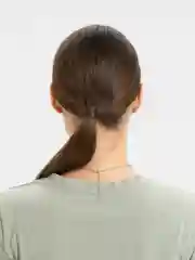 Зеленый цепочка с кулоном в форме авокадо