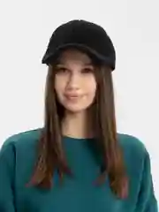 Черный бейсболка меховая, овечья шерсть, унисекс