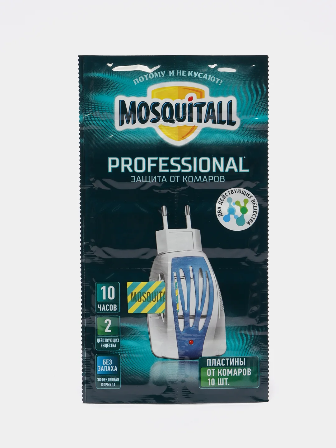 Пластины от комаров MOSQUITALL, набор 3 штуки