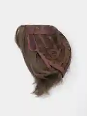 Серый парик каре с челкой