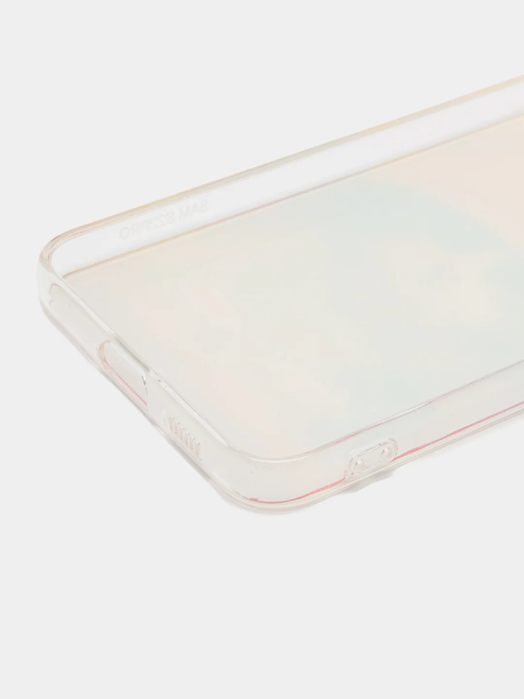 Желтый чехол на Samsung Galaxy S22 Plus / Самсунг S22 Plus прозрачный, с рисунком, защита камеры