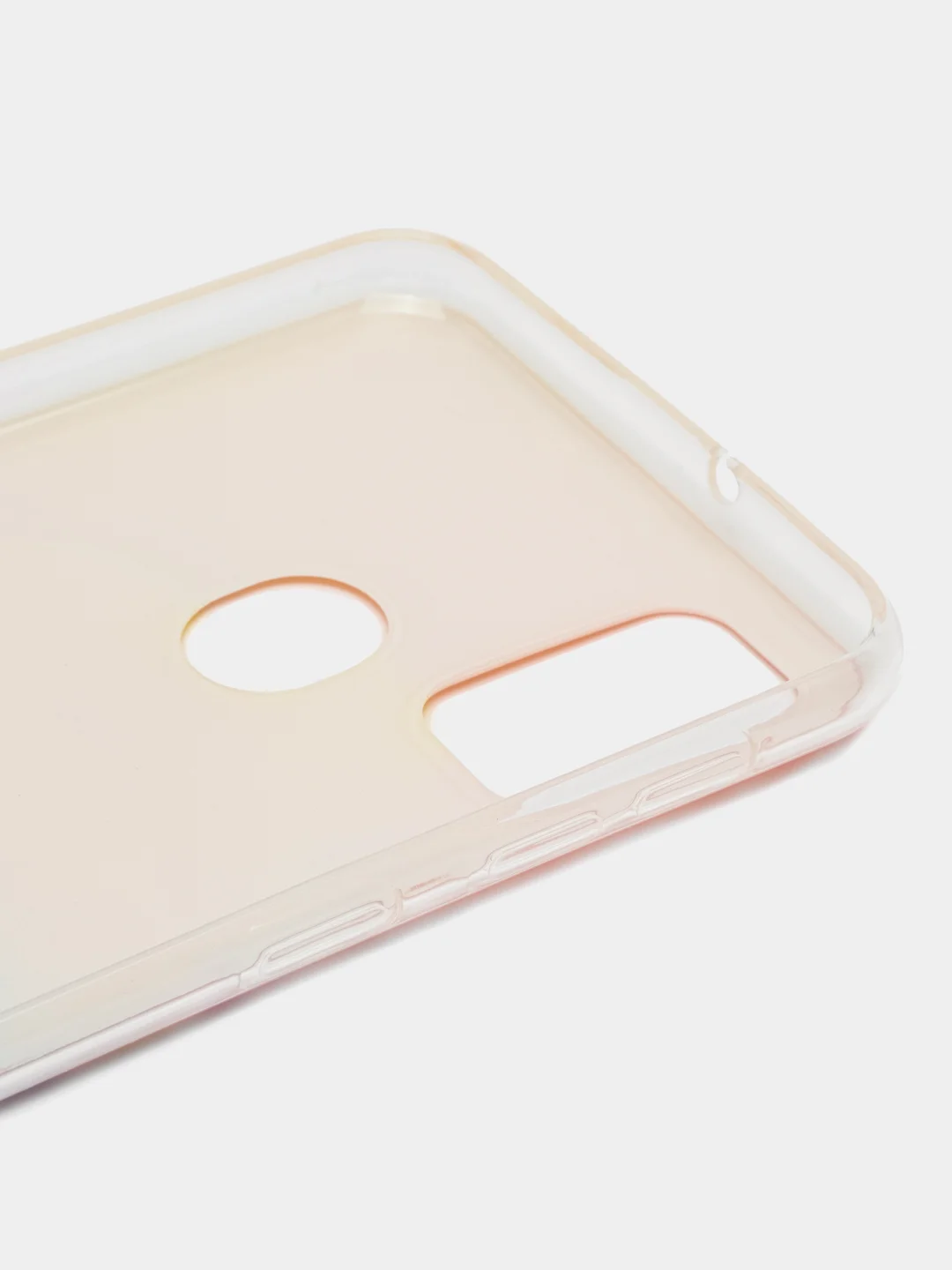 Голубой силиконовый чехол на Samsung Galaxy M21/M30s / Самсунг М21/М30s с рисунком, защита камеры