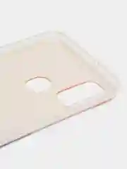 Голубой силиконовый чехол на Samsung Galaxy M21/M30s / Самсунг М21/М30s с рисунком, защита камеры