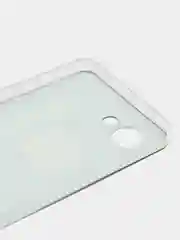 Хром силиконовый чехол на Realme C30 / Реалми С30 прозрачный, с рисунком, защита камеры