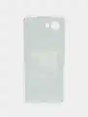 Тёмно-коричневый силиконовый чехол на Realme C30 / Реалми С30 прозрачный, с рисунком, защита камеры