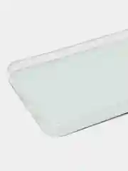 Бирюзовый чехол на Samsung Galaxy S22 Plus / Самсунг S22 Plus прозрачный, с рисунком, защита камеры