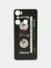 Хром силиконовый чехол на Infinix HOT 20i / Инфиникс Хот 20i с рисунком, защита камеры
