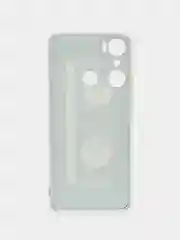 Хром силиконовый чехол на Infinix HOT 20i / Инфиникс Хот 20i с рисунком, защита камеры
