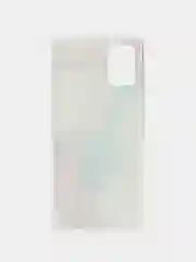 Ледяной чехол на Samsung Galaxy A71 4G / Самсунг А71 4G прозрачный, с рисунком, защита камеры
