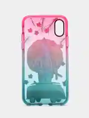 Фуксия чехол для iPhone 11, 11 Pro, 11 Pro Max, 12 Pro Max, 12 mini, X/XS, XS Max, 7+, 8+