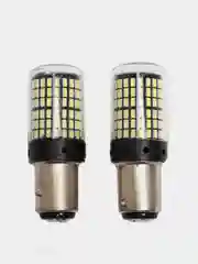 Светодиодная лампа P21W, P21/5W, W21/5W, 144 светодиода, 2 штуки
