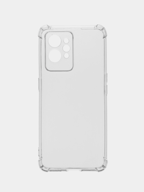 Чехол Realme GT 2 Pro (Реалми ГТ 2 Про), прозрачный, противоударный