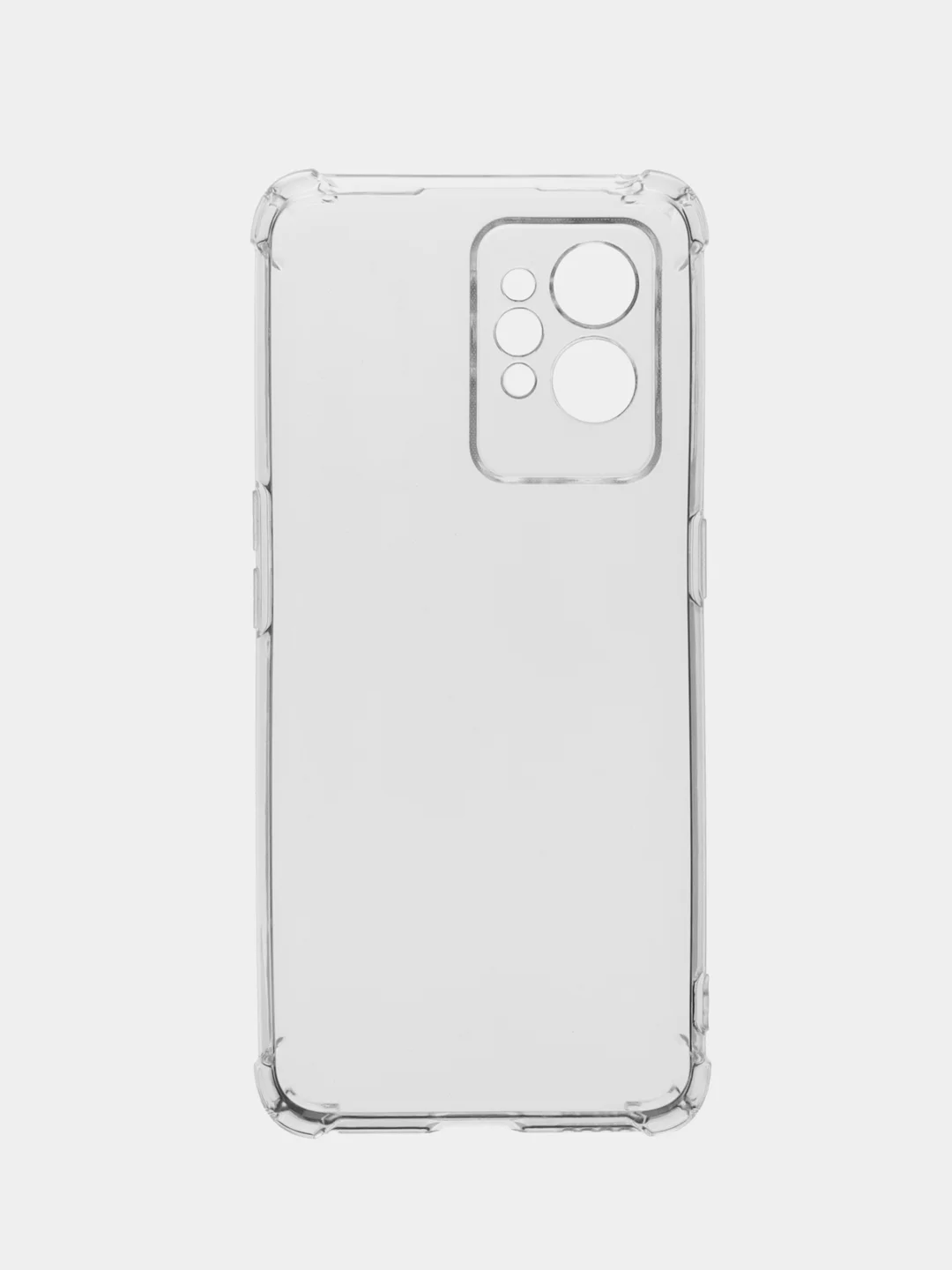 Прозрачный чехол Realme GT 2 Pro (Реалми ГТ 2 Про), прозрачный, противоударный