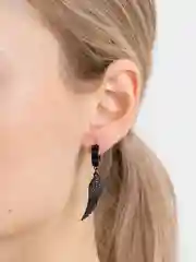 Хром серьга из нержавеющей стали, 1 штука