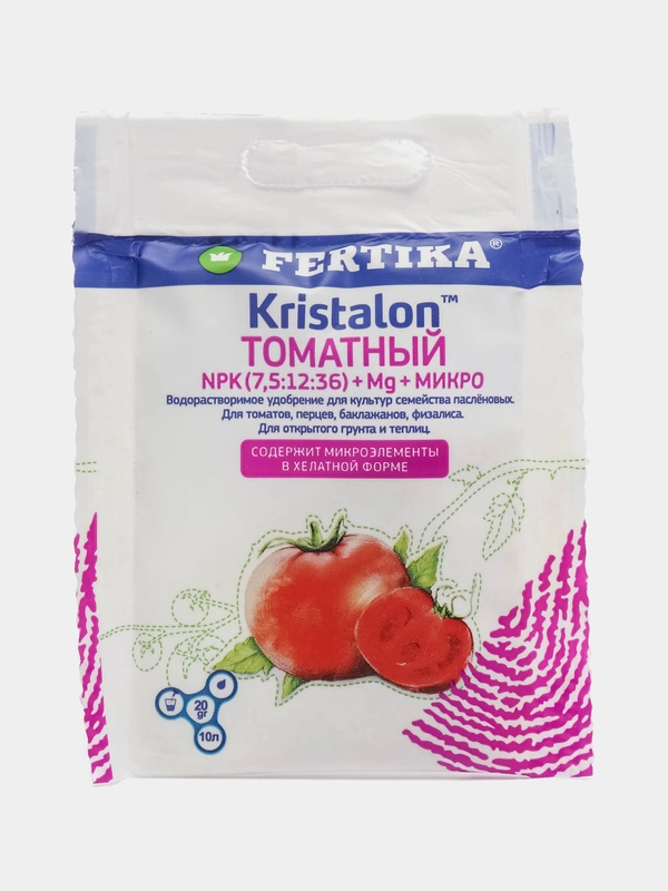 Удобрение для томатов, перцев, баклажанов, Фертика Кристалон