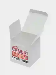 Розовый коробка подарочная, самосборная, складная