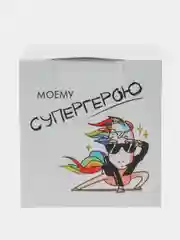 Зеленый коробка подарочная, самосборная, складная