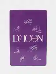 Ледяной карточки K-POP "BTS", "Dicon"