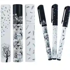 Подарочная ручка шариковая DreamWrite, в тубе, 0.7 мм, синие, матовый корпус Silk Touch