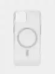 Чехол силиконовый MagSafe (Магсейф) для iPhone 7 8 XR 11 12 13 14 Pro Plus Max прозрачный