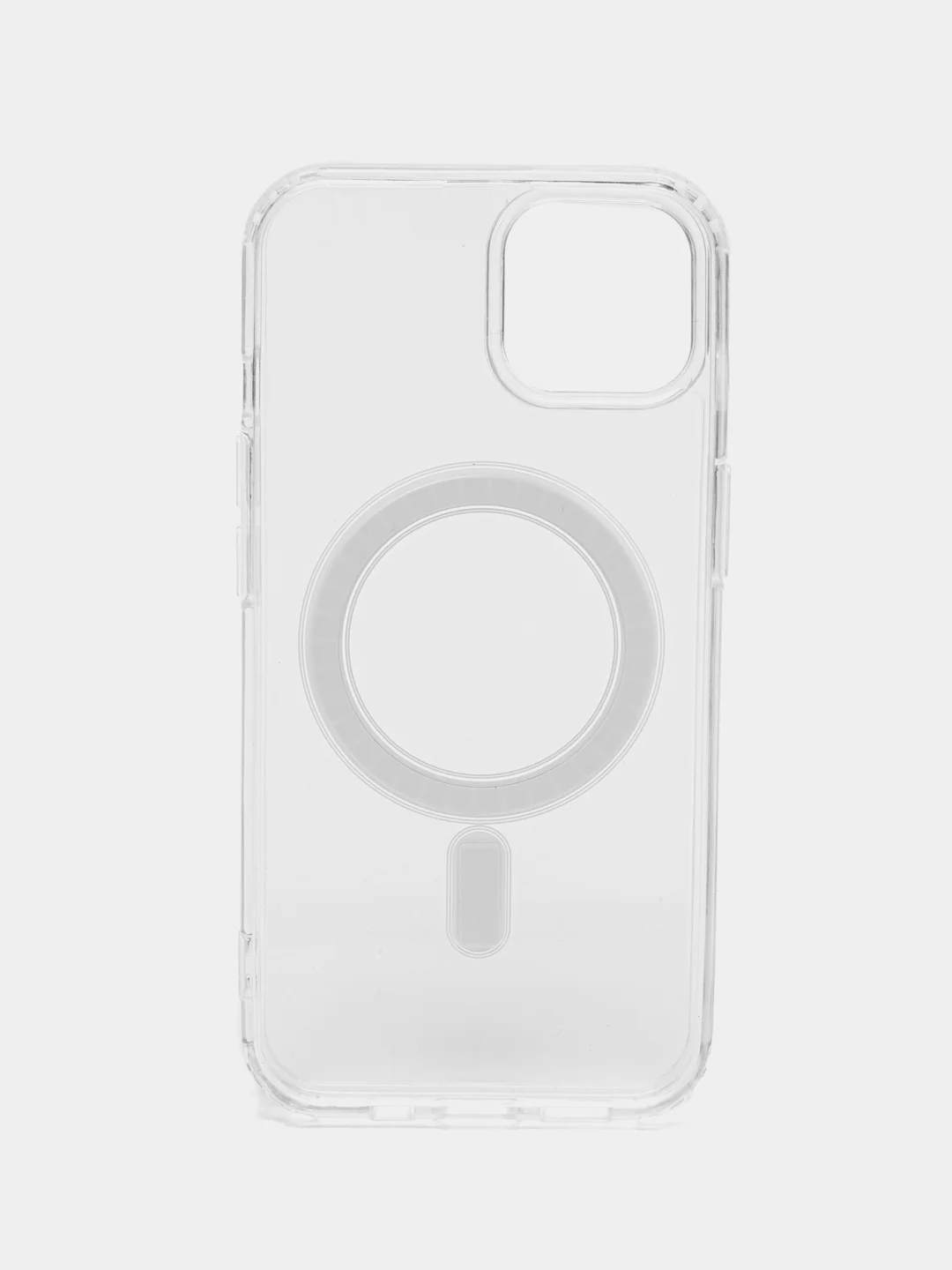 Чехол силиконовый MagSafe (Магсейф) для iPhone 7 8 XR 11 12 13 14 Pro Plus Max прозрачный