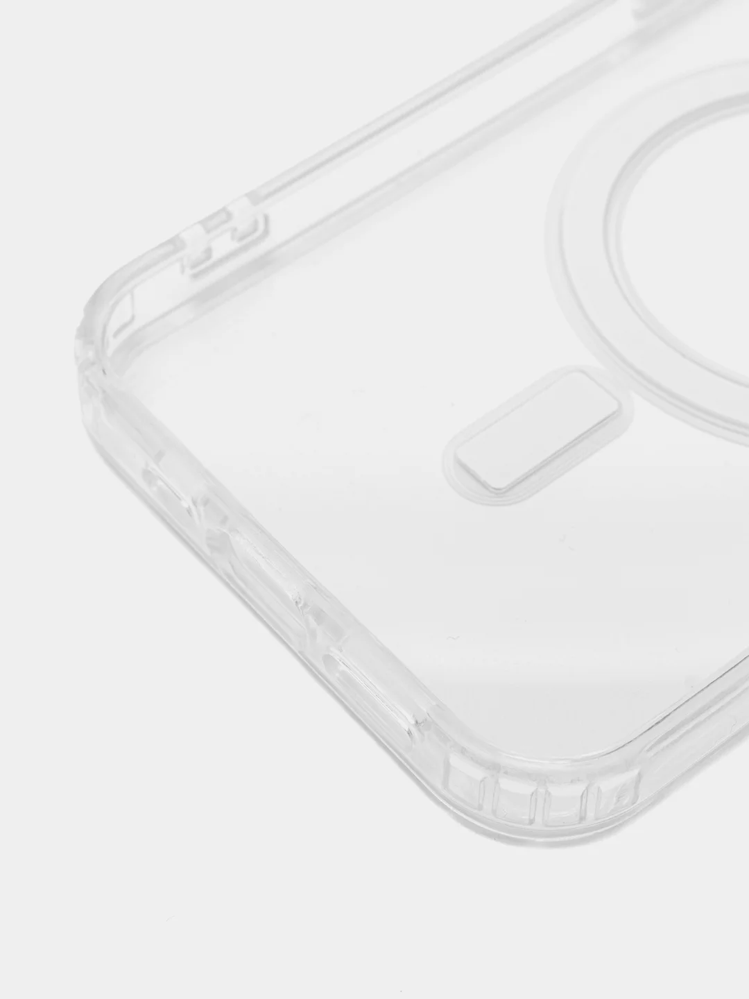 Чехол силиконовый MagSafe (Магсейф) для iPhone 7 8 XR 11 12 13 14 Pro Plus Max прозрачный