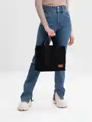 Черный сумка вельветовая, шоппер