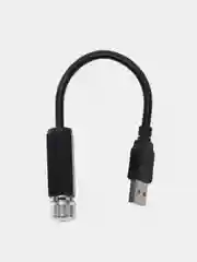 Проектор звездного неба от USB, лазерный проектор автомобильный, подсветка салона (фиолет)