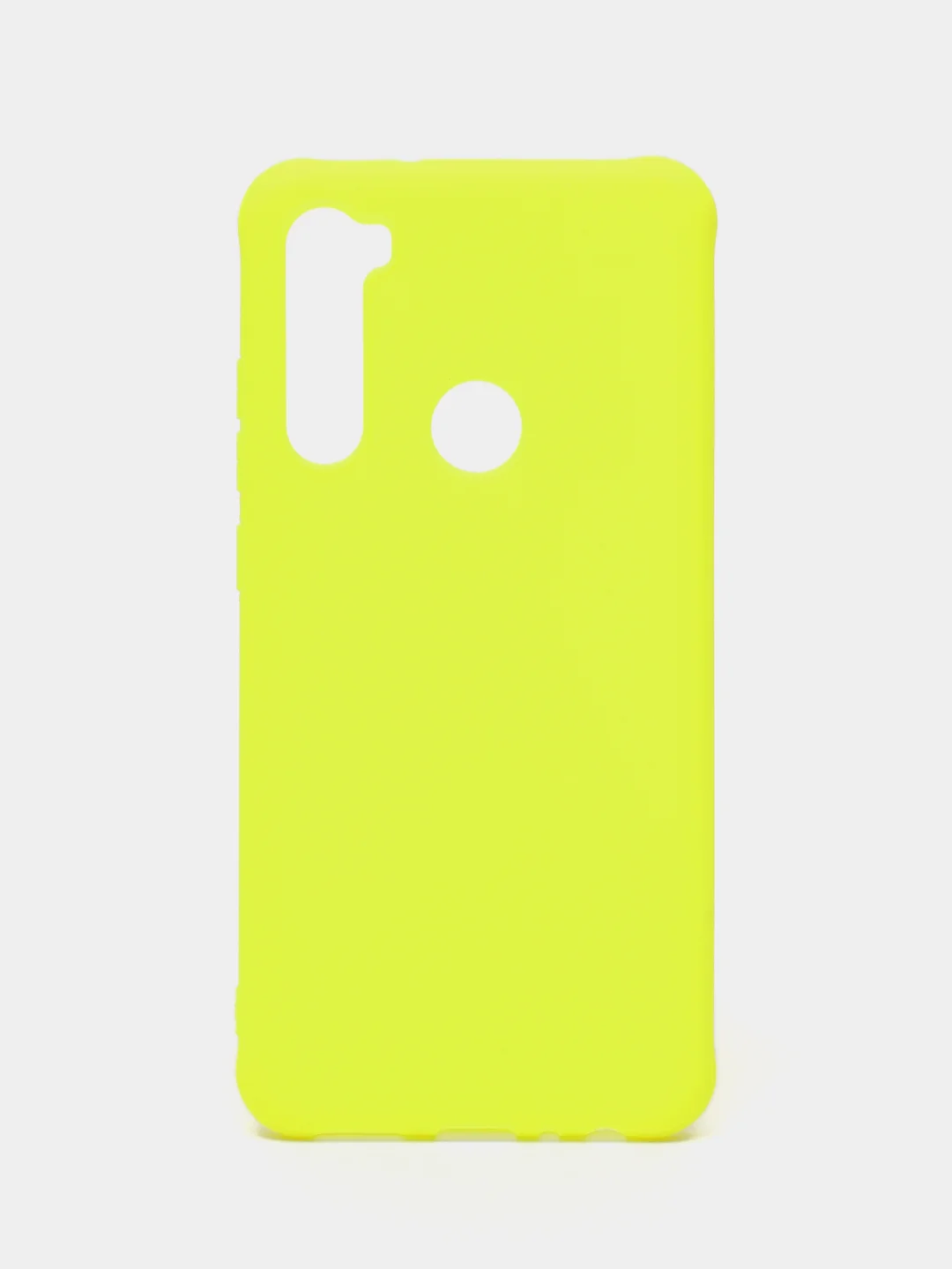 Лимонный чехол Xiaomi Redmi Note 8 / Redmi Note 8 2021, Редми Нот 8, силиконовый цветной матовый