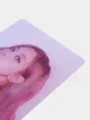 Кораллово-розовый наклейки-карточки K-POP Blackpink ( Блэкпинк ) 10шт