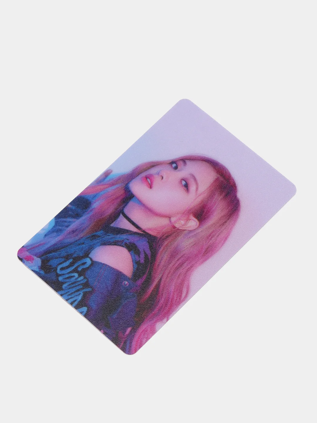 Кораллово-розовый наклейки-карточки K-POP Blackpink ( Блэкпинк ) 10шт