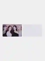 Бирюзовый наклейки-карточки K-POP Blackpink ( Блэкпинк ) 10шт