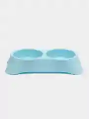 Голубой миска для кошек и собак