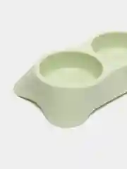 Зеленый миска для кошек и собак