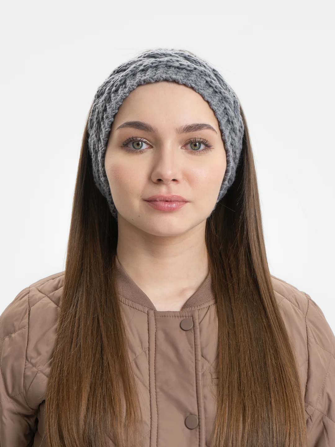 Серый повязка на голову, женская, 6 цветов