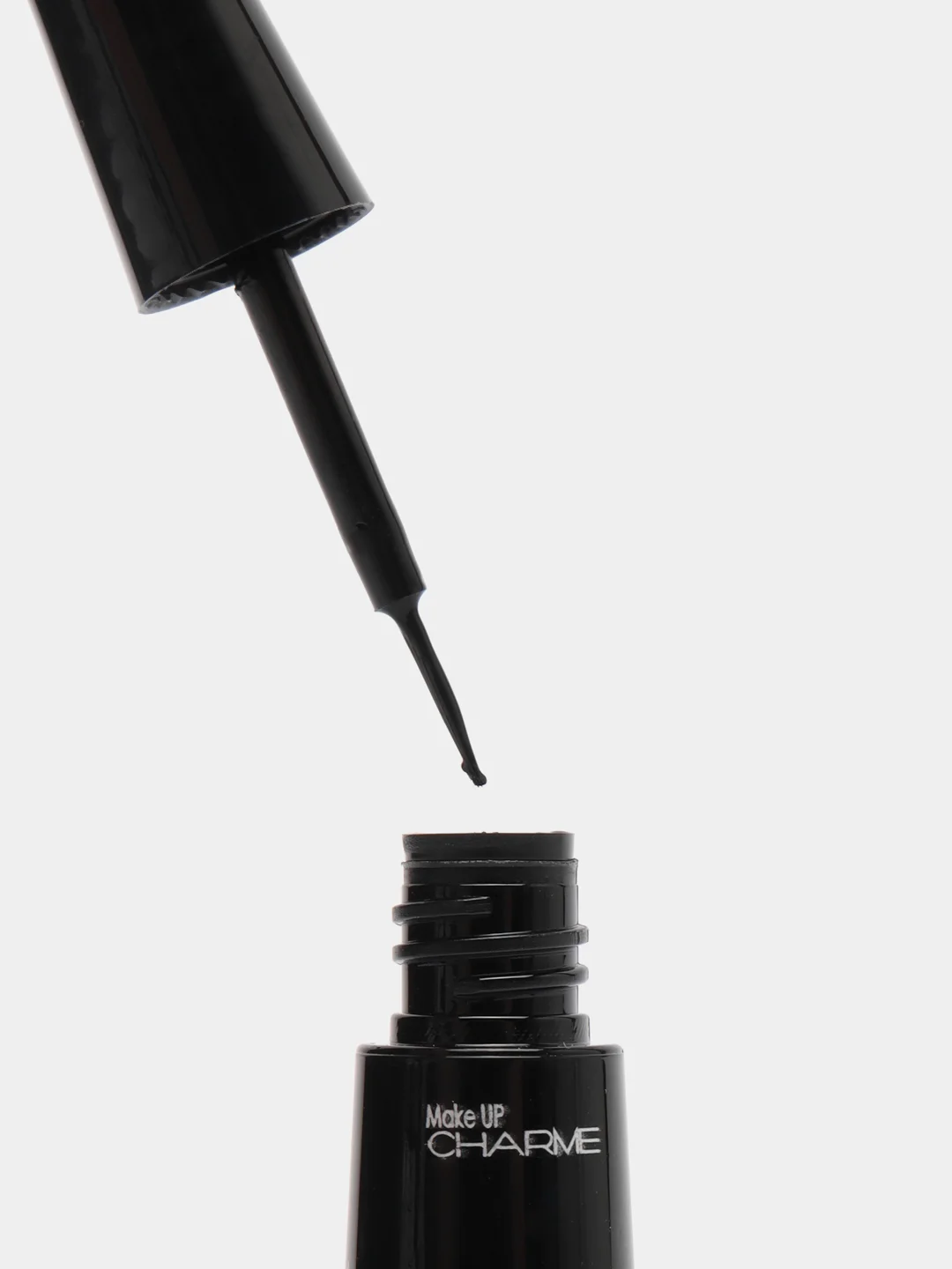 Черный подводка для глаз Charme водостойкая Deep Liner с мягкой кисточкой