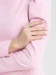 Желтый кольцо металлическое цветное