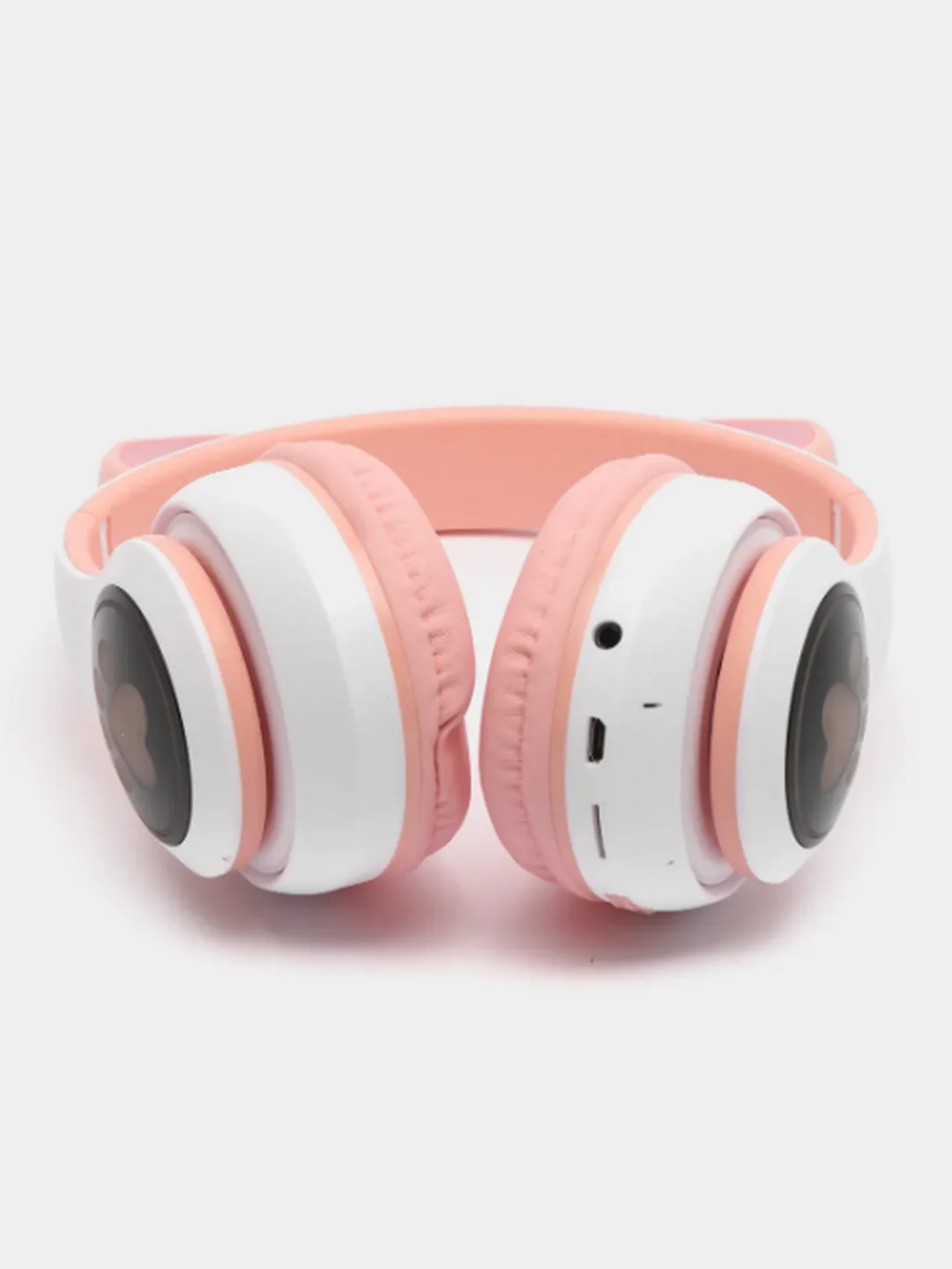 Беспроводные наушники, со светящимися кошачьими ушками, Bluetooth