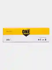 Батарейки солевые ONE пальчиковые АА, мизинчиковые ААА, 4, 60 штук