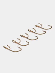 Двойник живцовый для кружков разноуровневый CARBON HOOKS , для зимней рыбалки, жерлиц