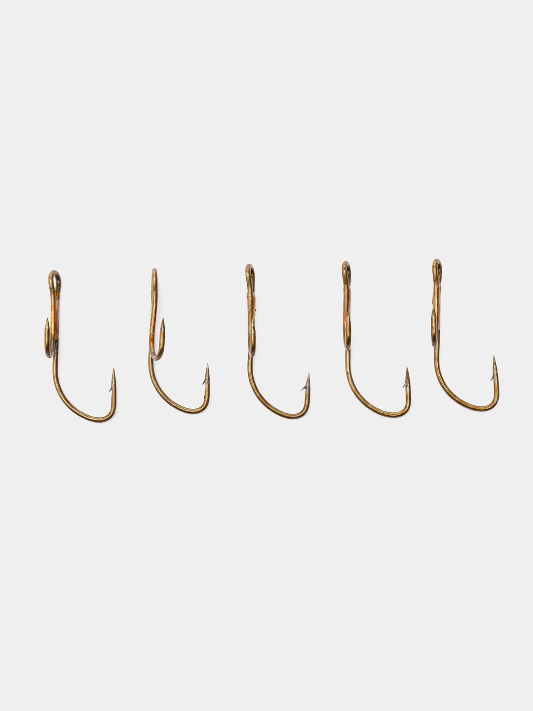 Двойник живцовый для кружков разноуровневый CARBON HOOKS , для зимней рыбалки, жерлиц