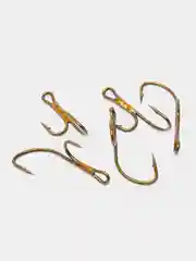 Двойник живцовый для кружков разноуровневый CARBON HOOKS , для зимней рыбалки, жерлиц