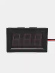 Вольтметр 3-30В на 3 провода, красный LED дисплей, в корпусе 48 x 29 x 18 мм