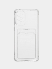 Чехол с карманом для карт Samsung Galaxy A13 A23 A33 A53 A73 A51 A52 A71 A72 A12 A22 A32